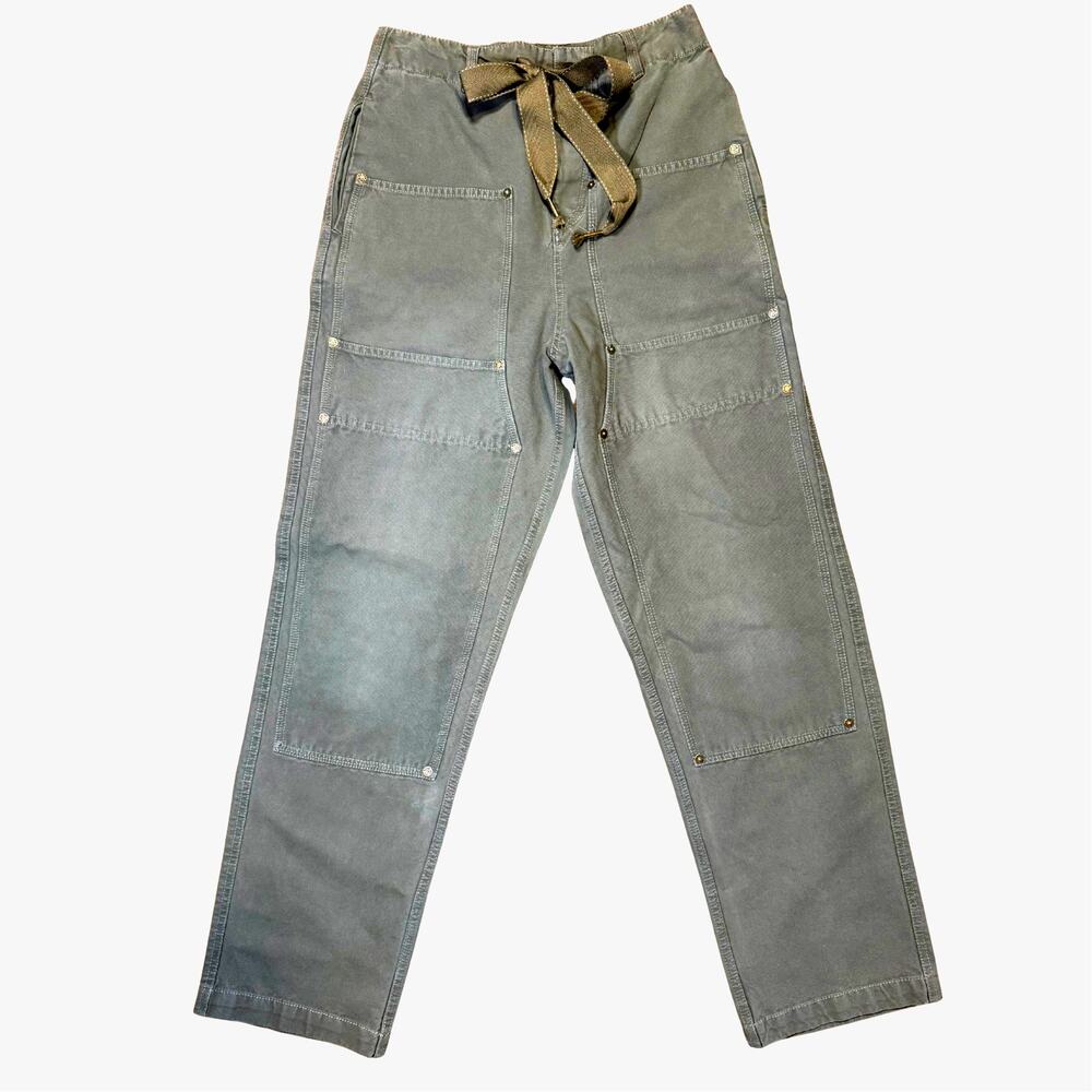 We The Free (Free People) Hayden Pull-On Pants XS Green - Picture 3 of 8
